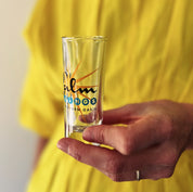 Palm Springs Shot Glass - Starburst Design - Destination PSP