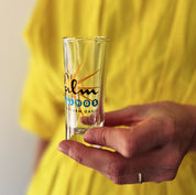 Palm Springs Shot Glass - Starburst Design