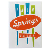 Palm Springs Sign Magnet - White