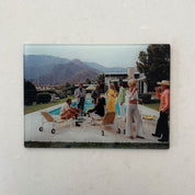 Poolside Chic Glass Cutting Board / Serving Tray