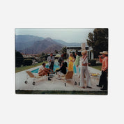 Poolside Chic Glass Cutting Board / Serving Tray
