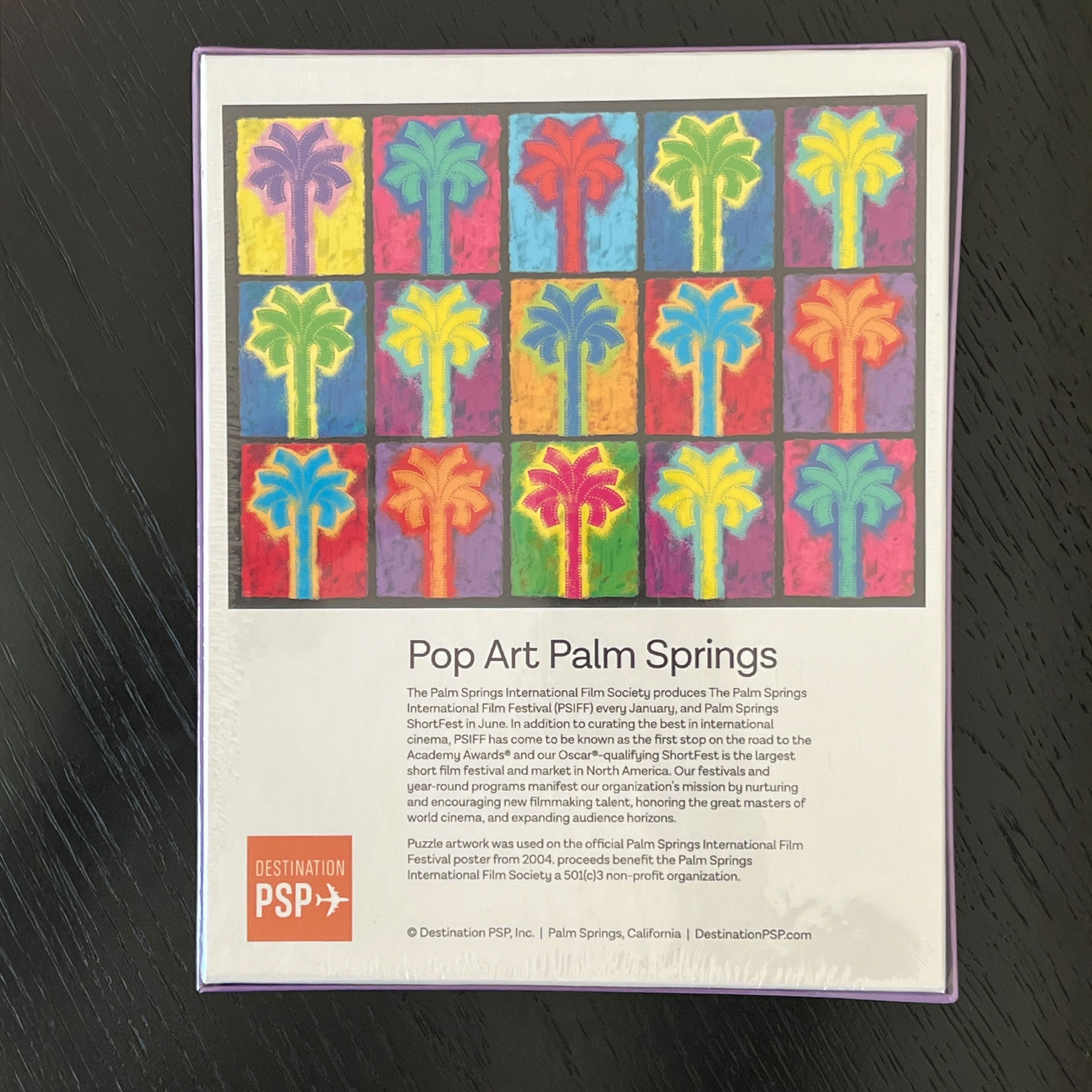 Pop Art Palm Springs – 1,000 Piece Puzzle - Destination PSP