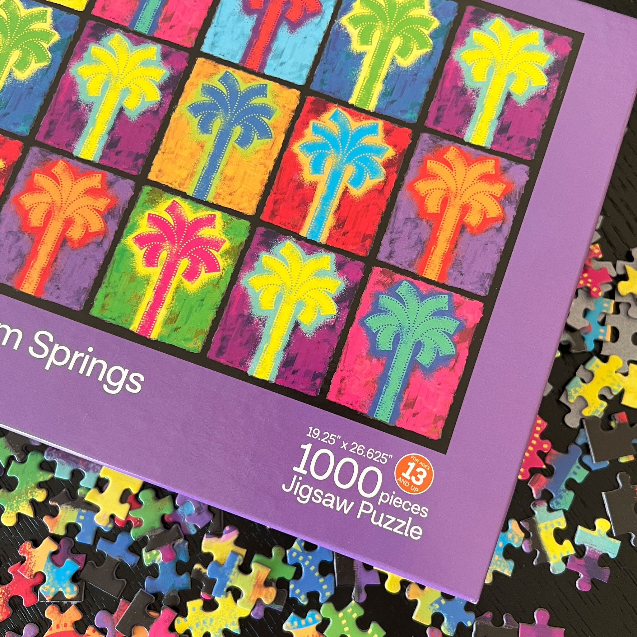 Pop Art Palm Springs – 1,000 Piece Puzzle - Destination PSP