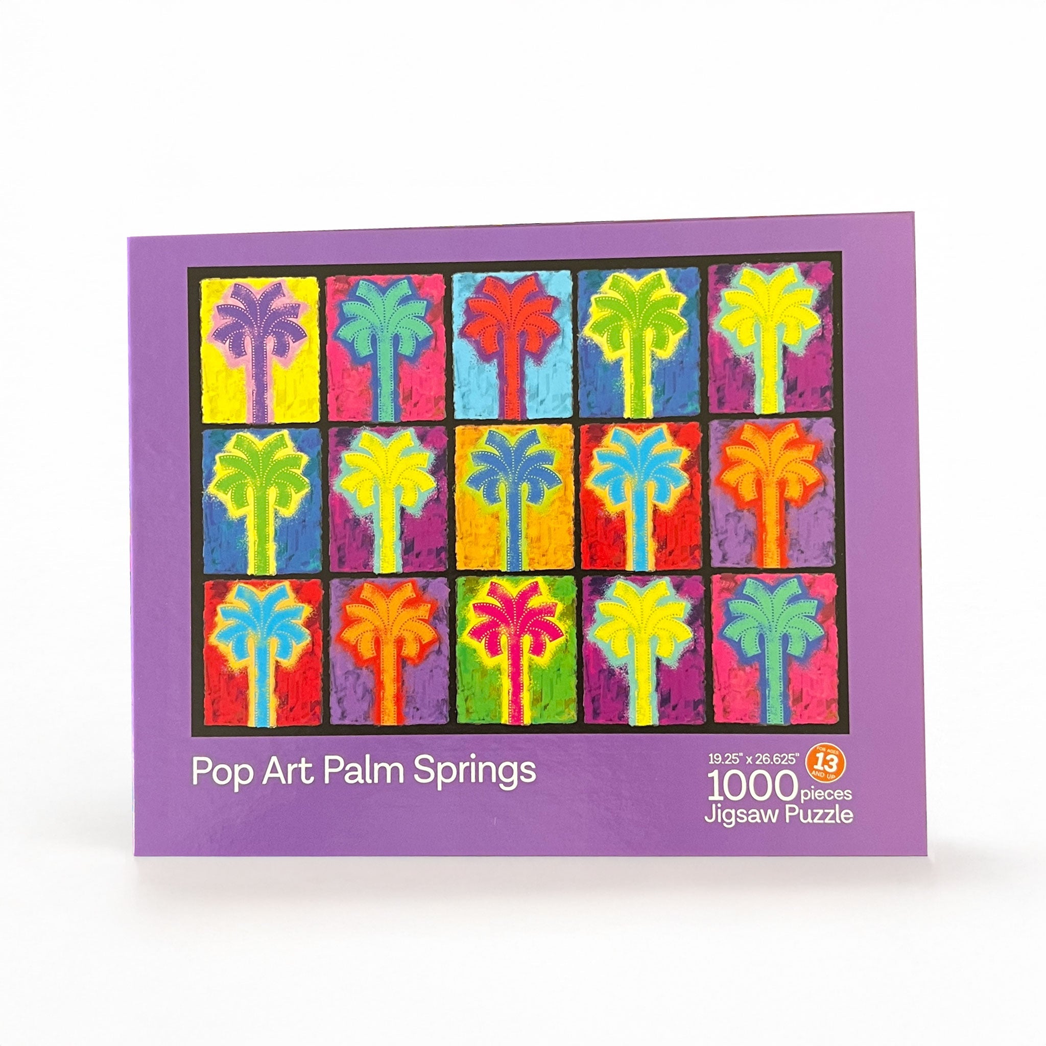 Pop Art Palm Springs – 1,000 Piece Puzzle - Destination PSP