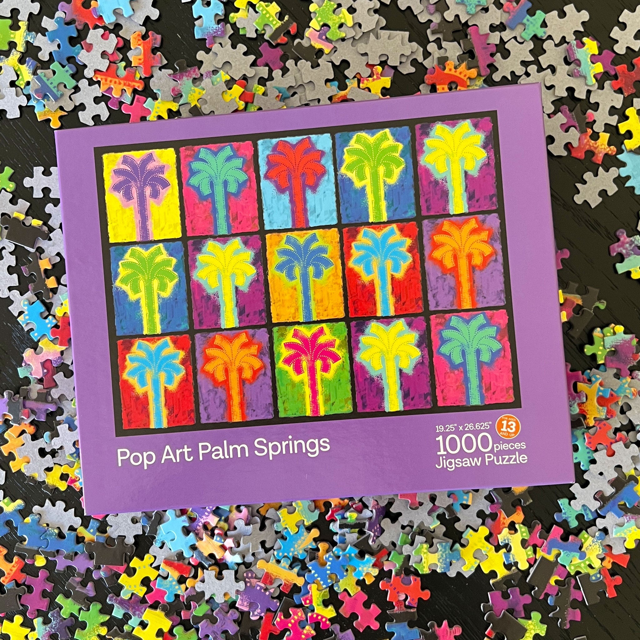 Pop Art Palm Springs – 1,000 Piece Puzzle - Destination PSP