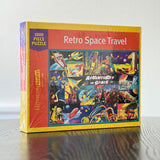 Retro Space Travel Jigsaw Puzzle