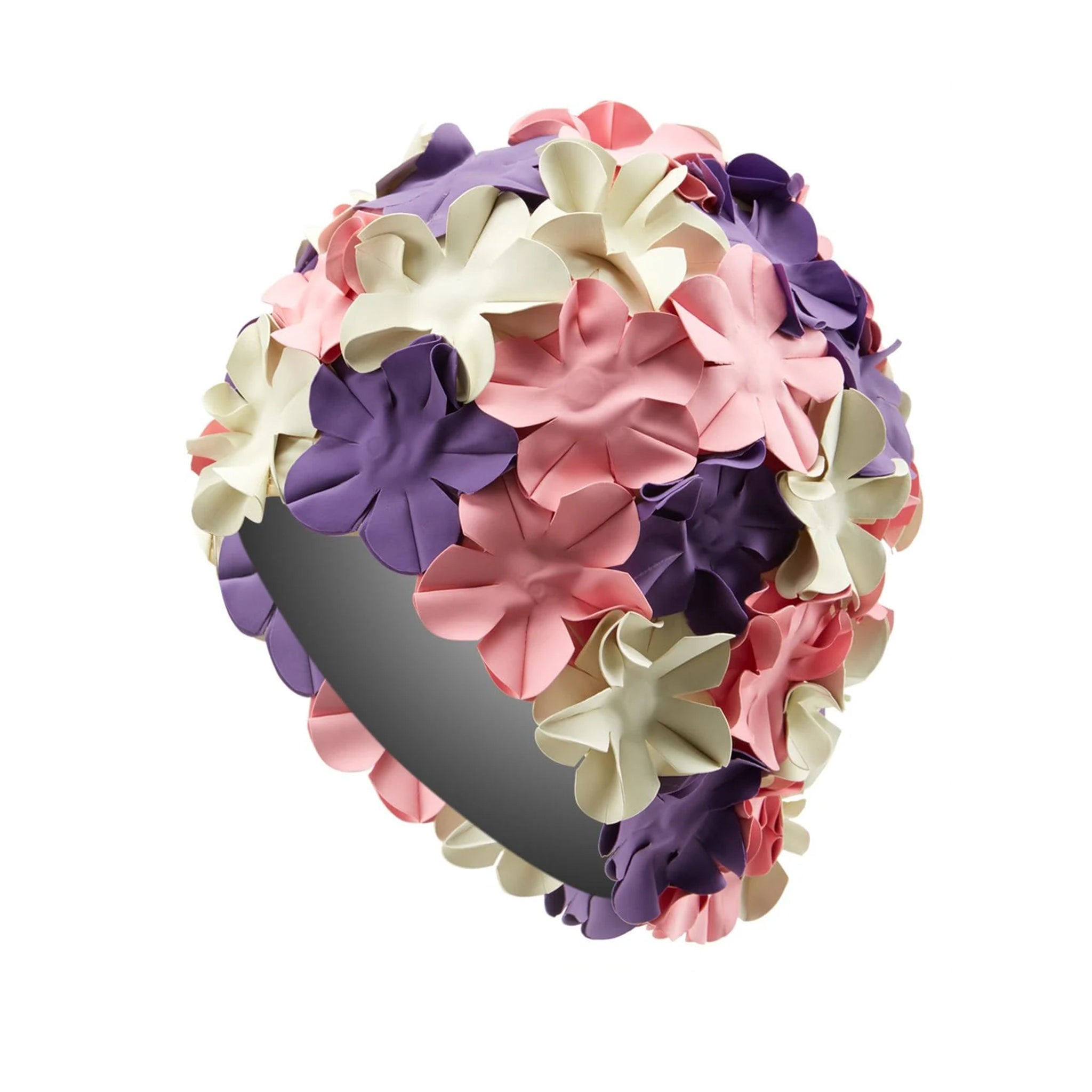 Retro Sporti Flower Swim Cap - Red/White/Orange/Blue – Destination PSP