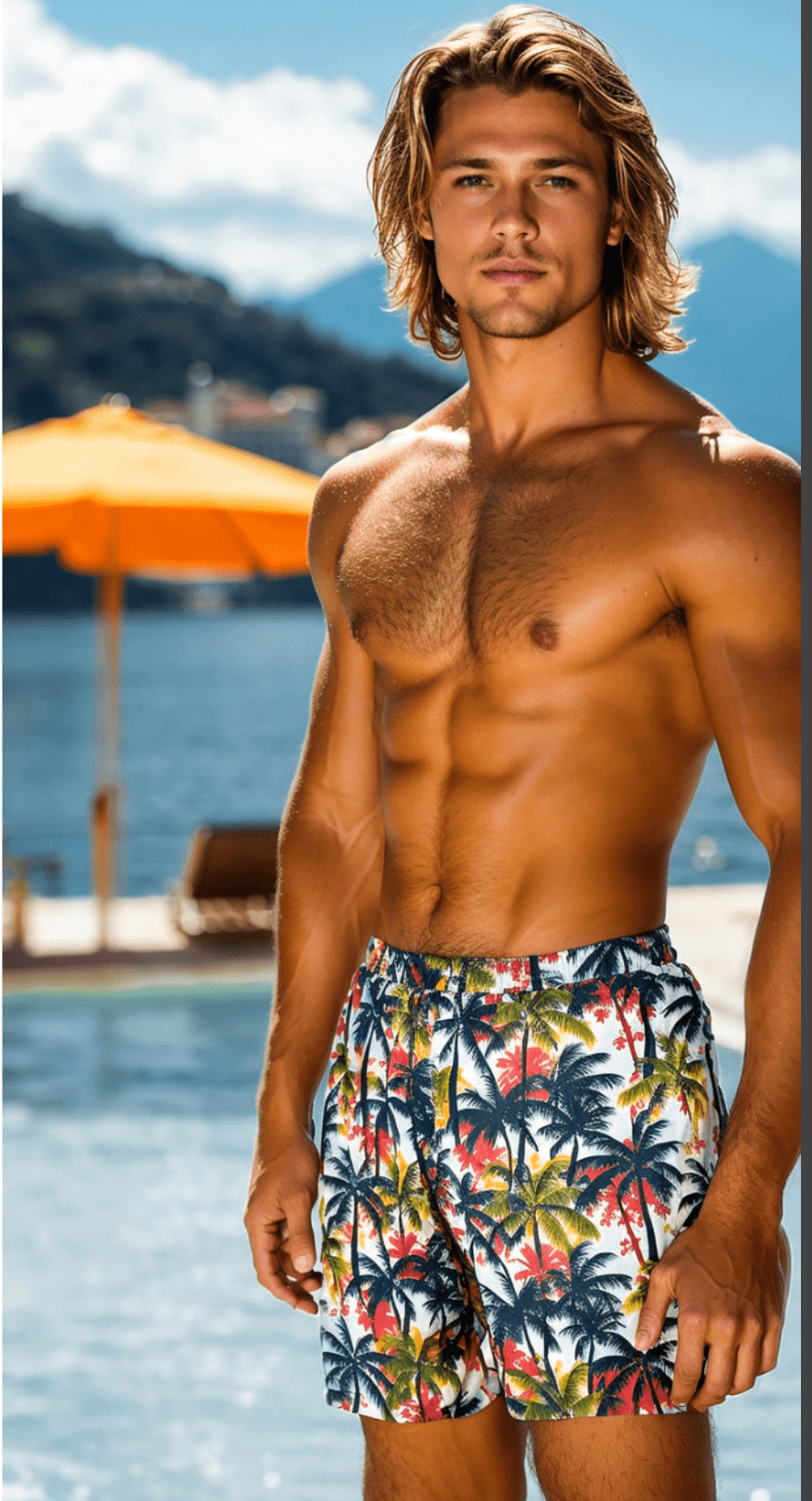 Sauvage - Palms Board Short - Destination PSP