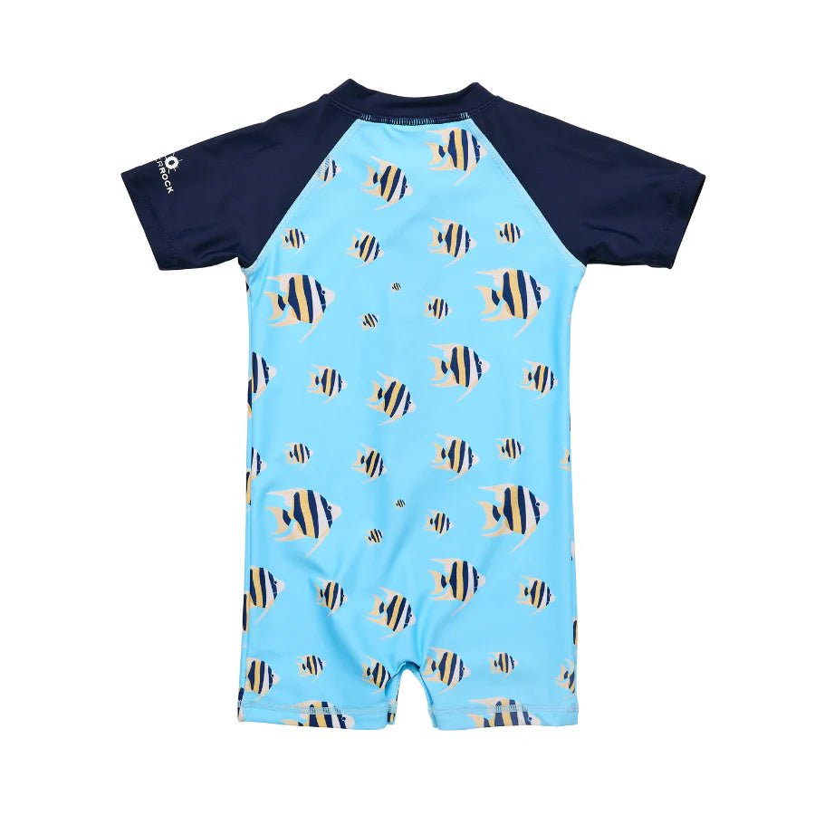 Snapper Rock Angel Fish Short Sleeve Sunsuit - Destination PSP
