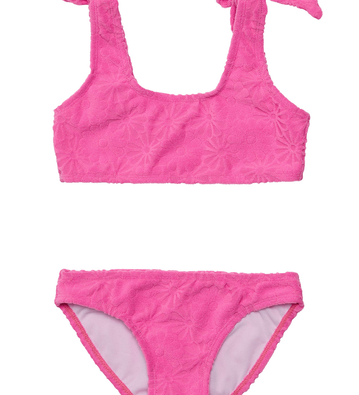 Snapper Rock Bubblegum Bloom Crop Bikini - Destination PSP