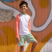 Snapper Rock Ocean Clawed Swim Short - Destination PSP