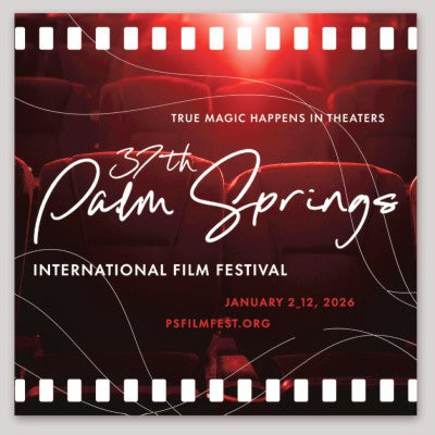 2026 Palm Springs International Film Festival Sprocket Sticker