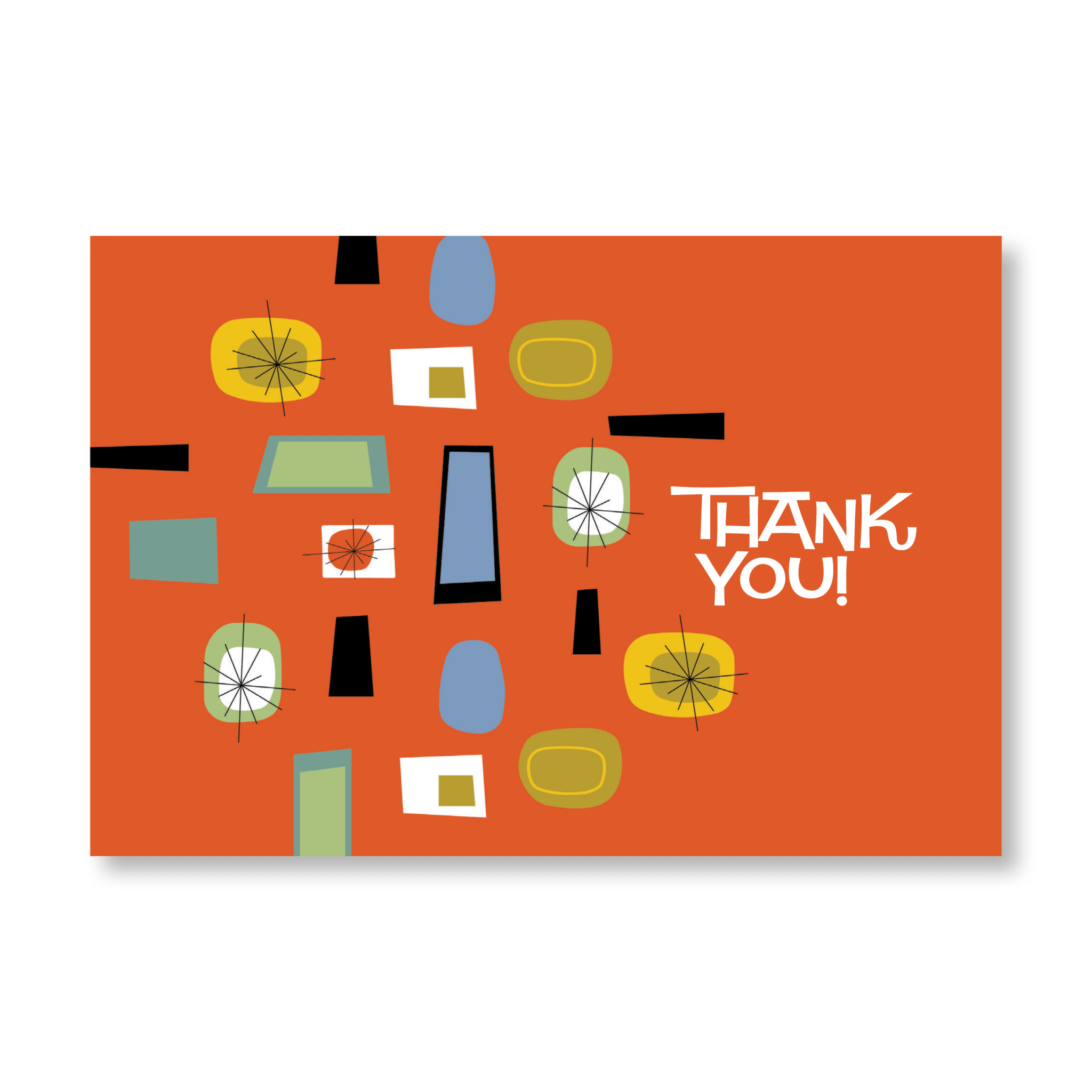 Thank you Card - Atomic Orange - Destination PSP