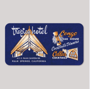 Tropics Hotel Sticker - Destination PSP