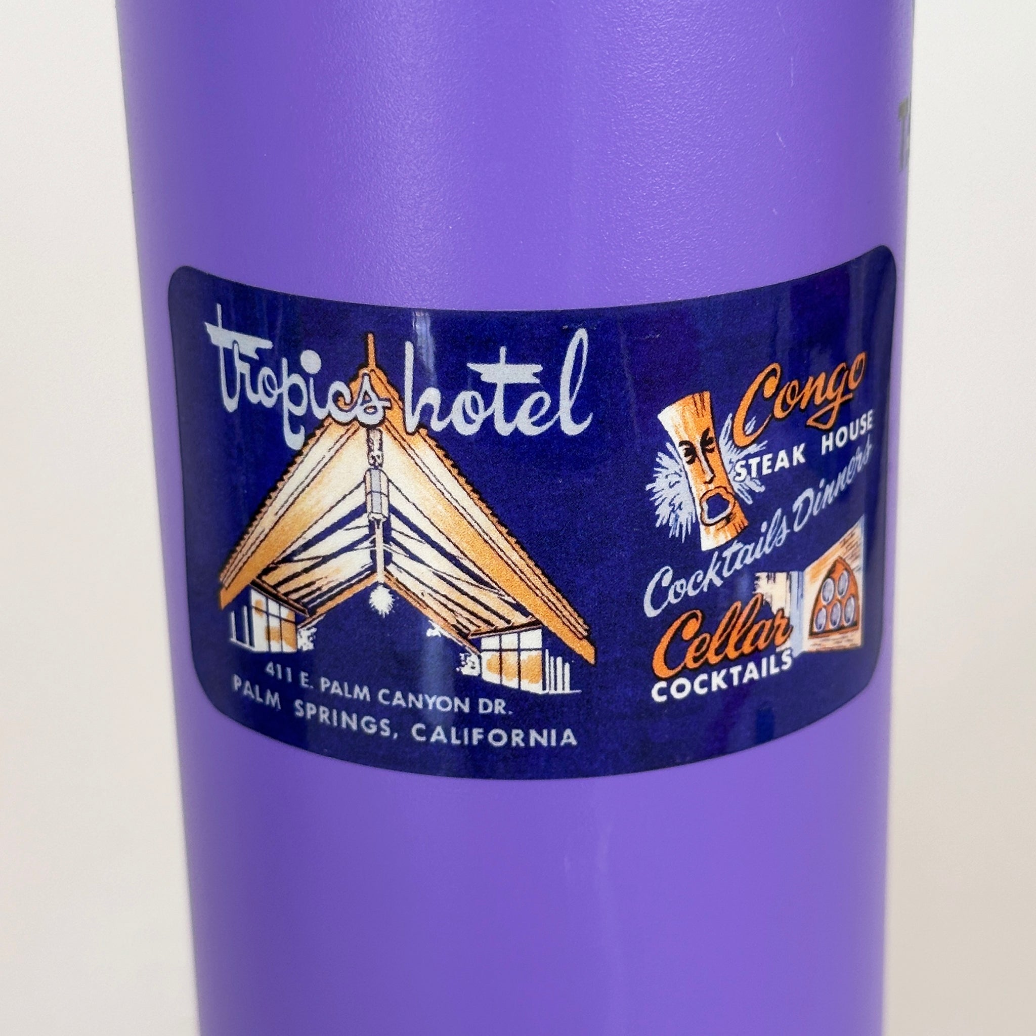 Tropics Hotel Sticker - Destination PSP