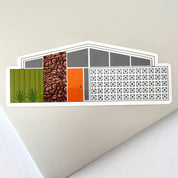 Twin Palms House Sticker - Destination PSP