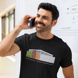 Unisex T-shirt - Twin Palms House - Black