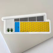 Wedge House Sticker - Destination PSP