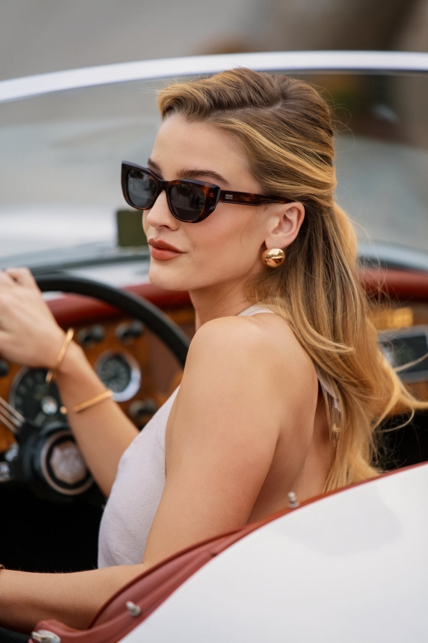 WMP Sunglasses - Evelyn - Amber Tortoise - Destination PSP