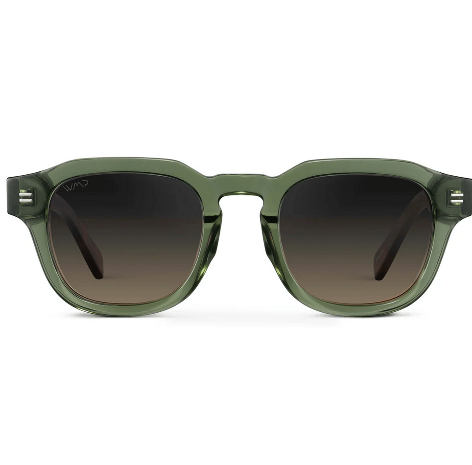 WMP Sunglasses - Nelson - Crystal Agave Green - Destination PSP