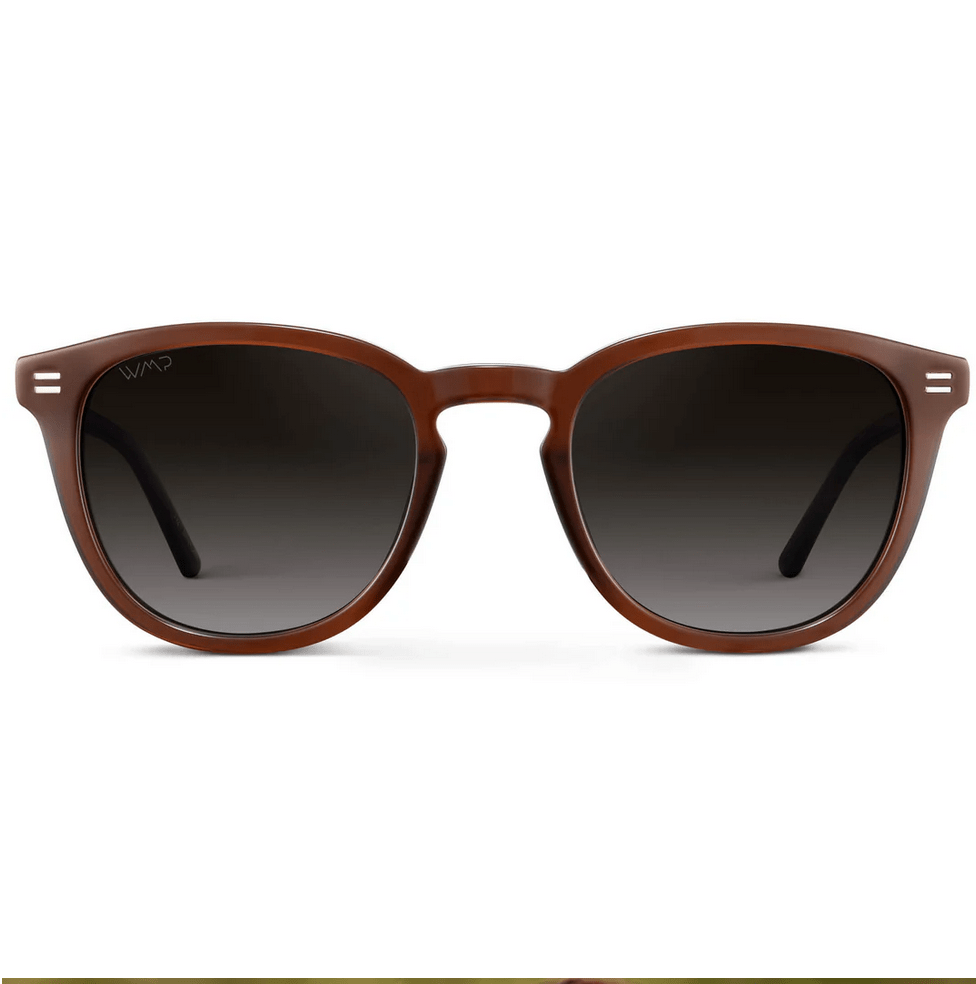 WMP Sunglasses - Walker - Burnt Cedar Brown - Destination PSP