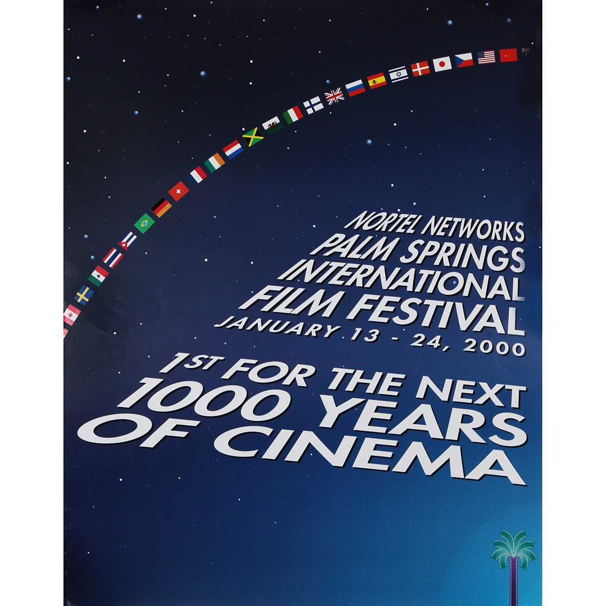 2000 Palm Springs International Film Festival Poster - Destination PSP
