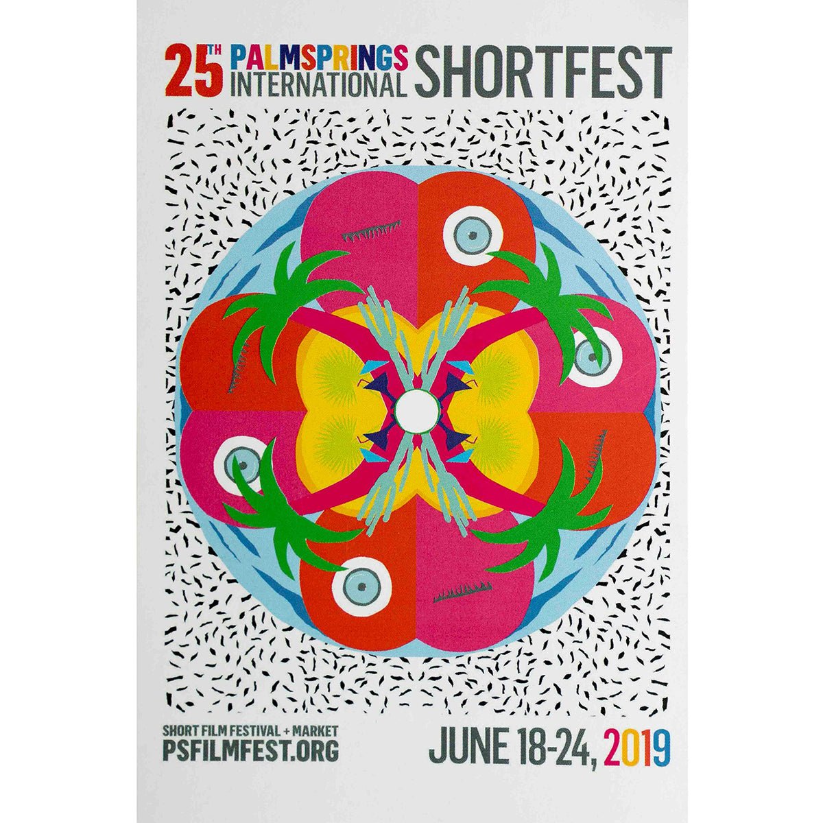 2019 Palm Springs International ShortFest Poster - Destination PSP
