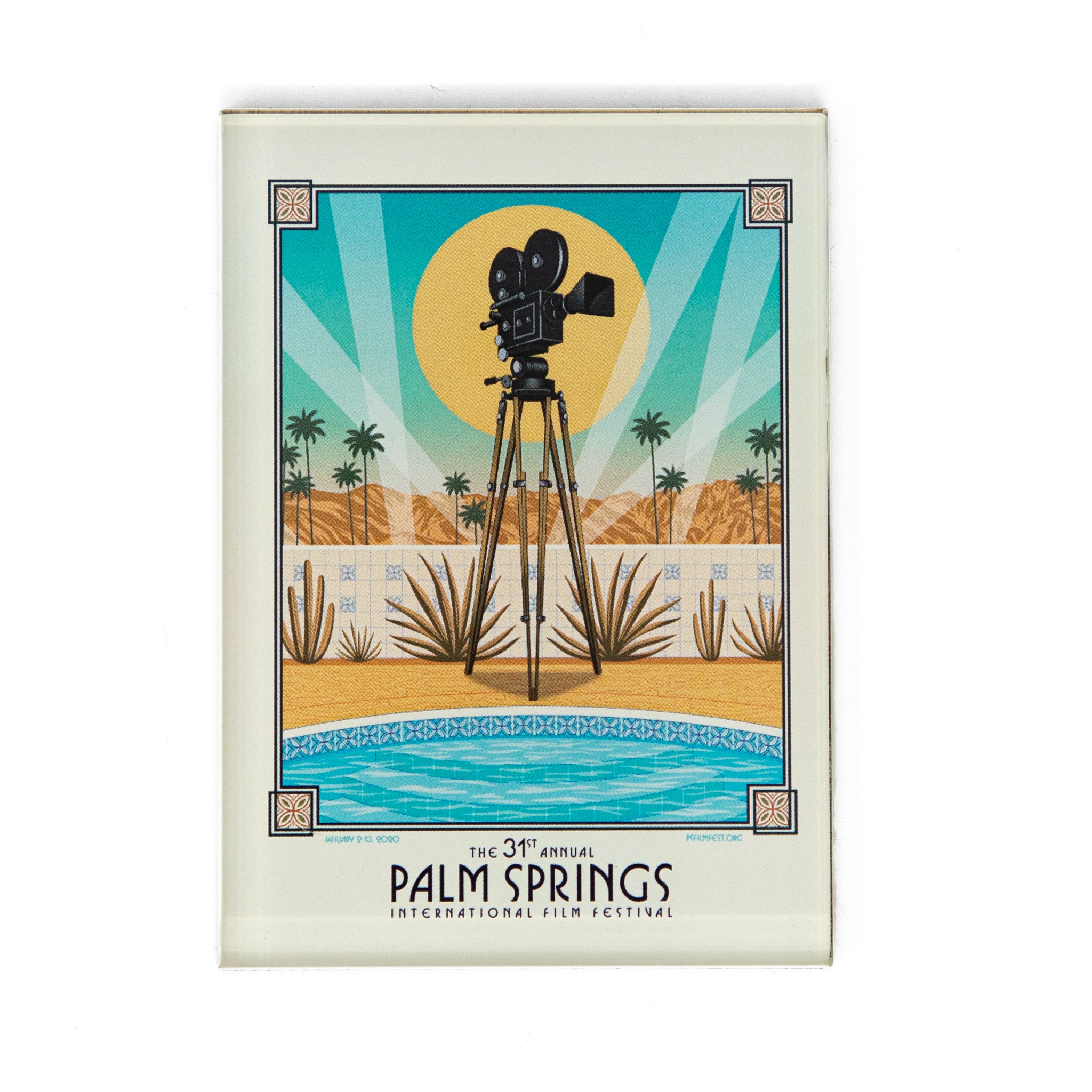 2020 Palm Springs Film Festival Acrylic Magnet