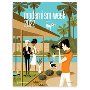 2022 Modernism Week Poster by Shag - Destination PSP