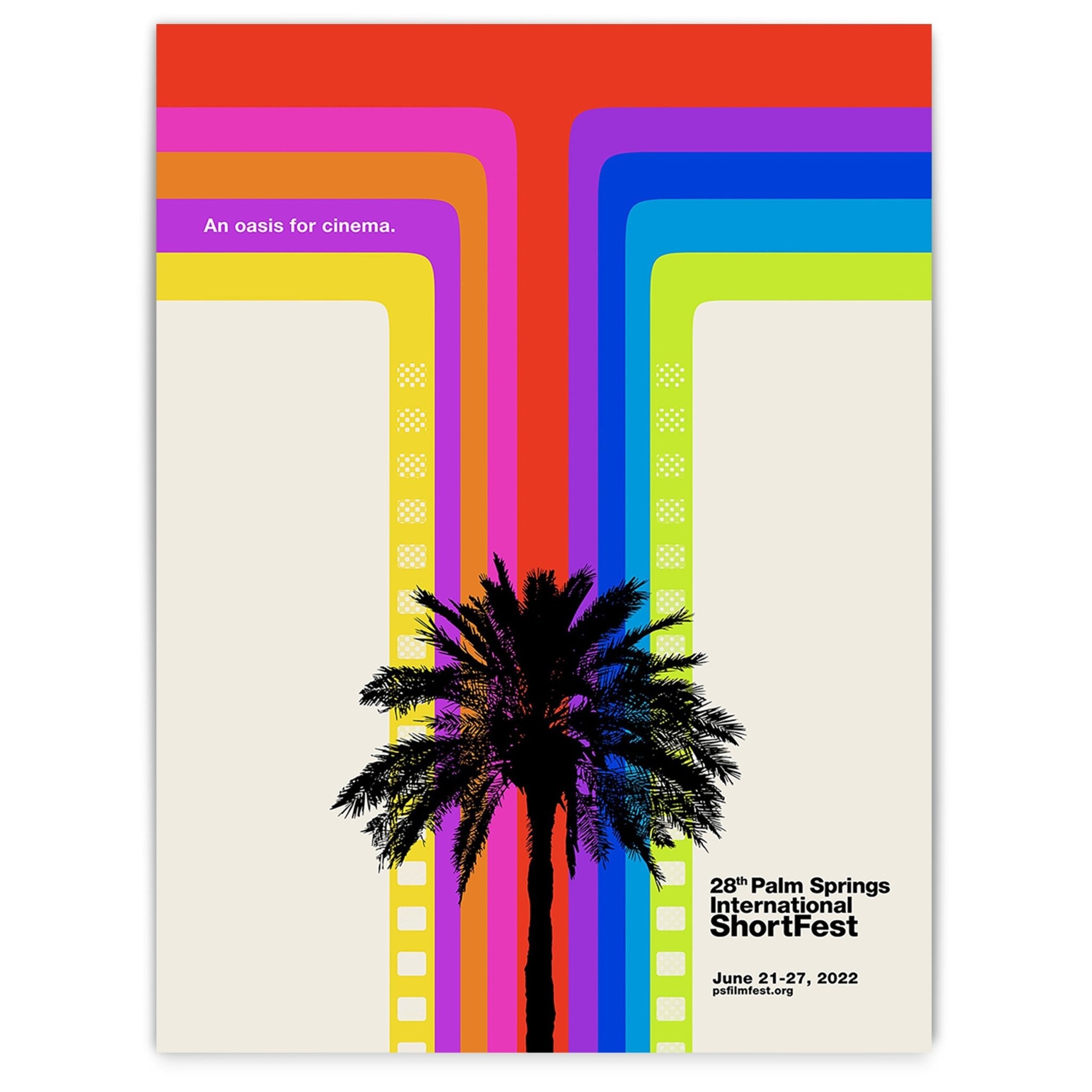 2022 Palm Springs International ShortFest Poster - Destination PSP
