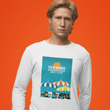 2024 SHAG Palm Springs Film Festival Unisex Long Sleeve T-shirt - White