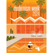 2024 Modernism Week Poster by Shag - Destination PSP