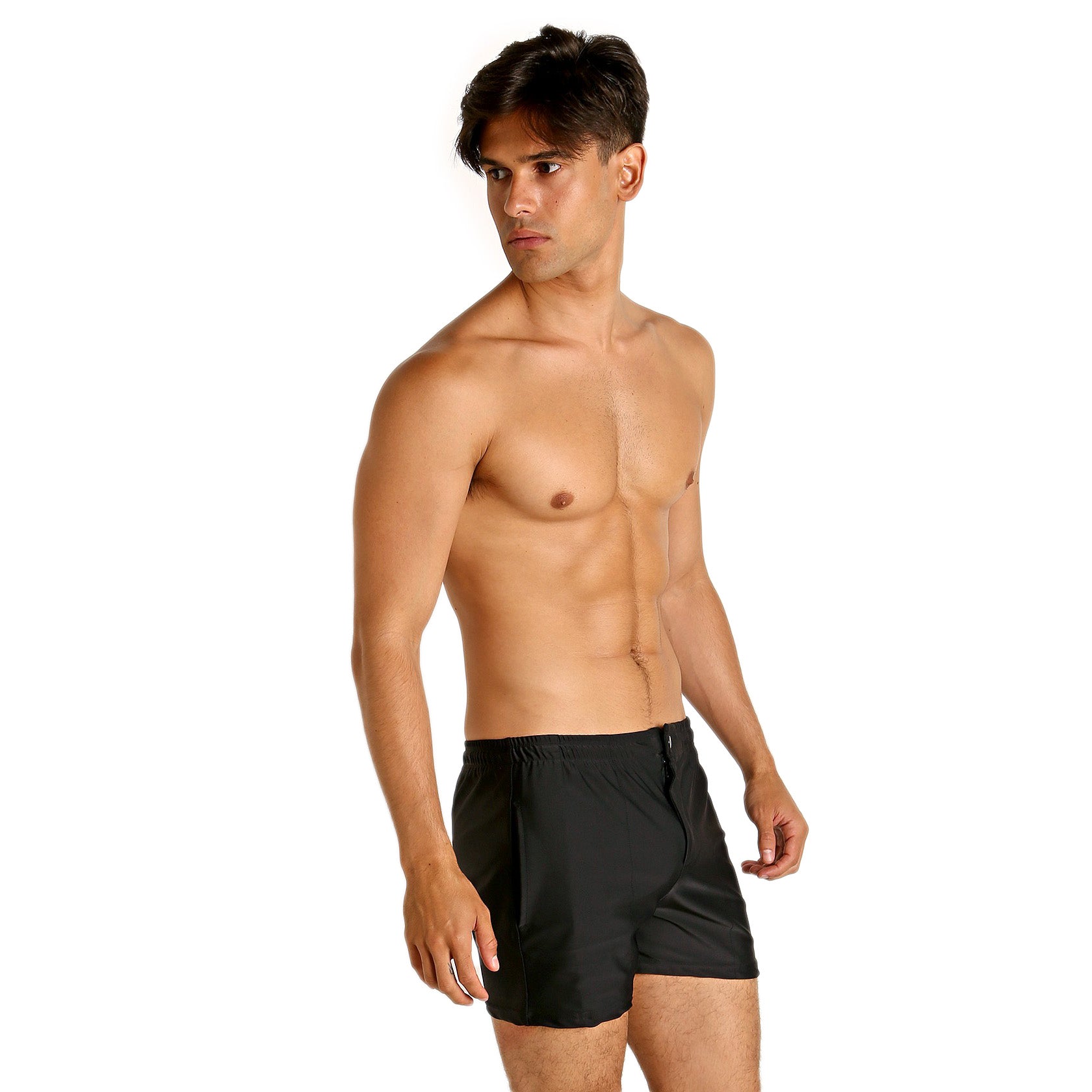 LASC Malibu Swim Shorts - Black
