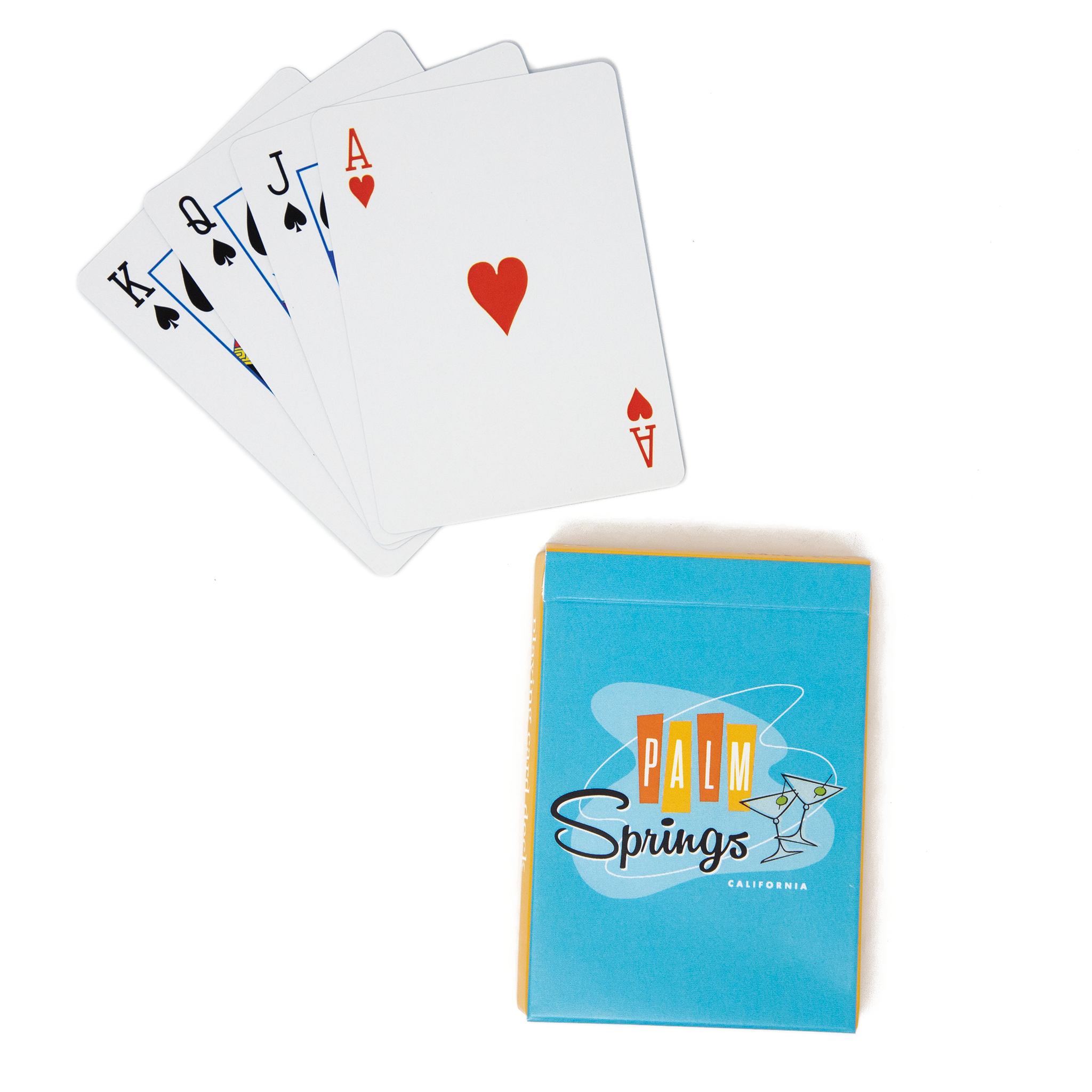 Destination PSP Palm Springs Playing Cards -Martini Design