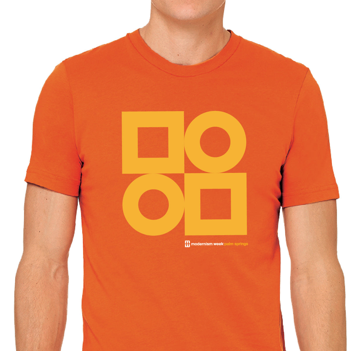 Modernism Week Modernista Unisex T-shirt - Orange