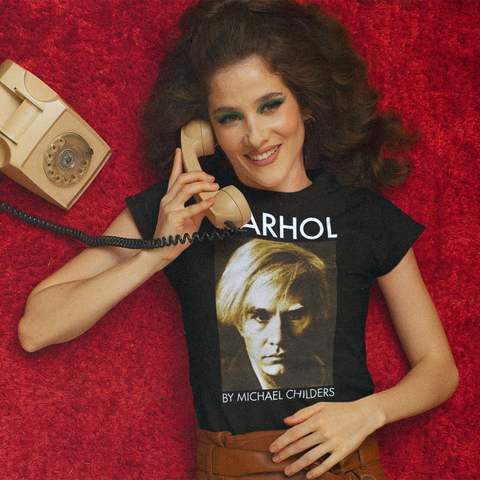 Michael Childers Andy Warhol Unisex T-shirt - Black