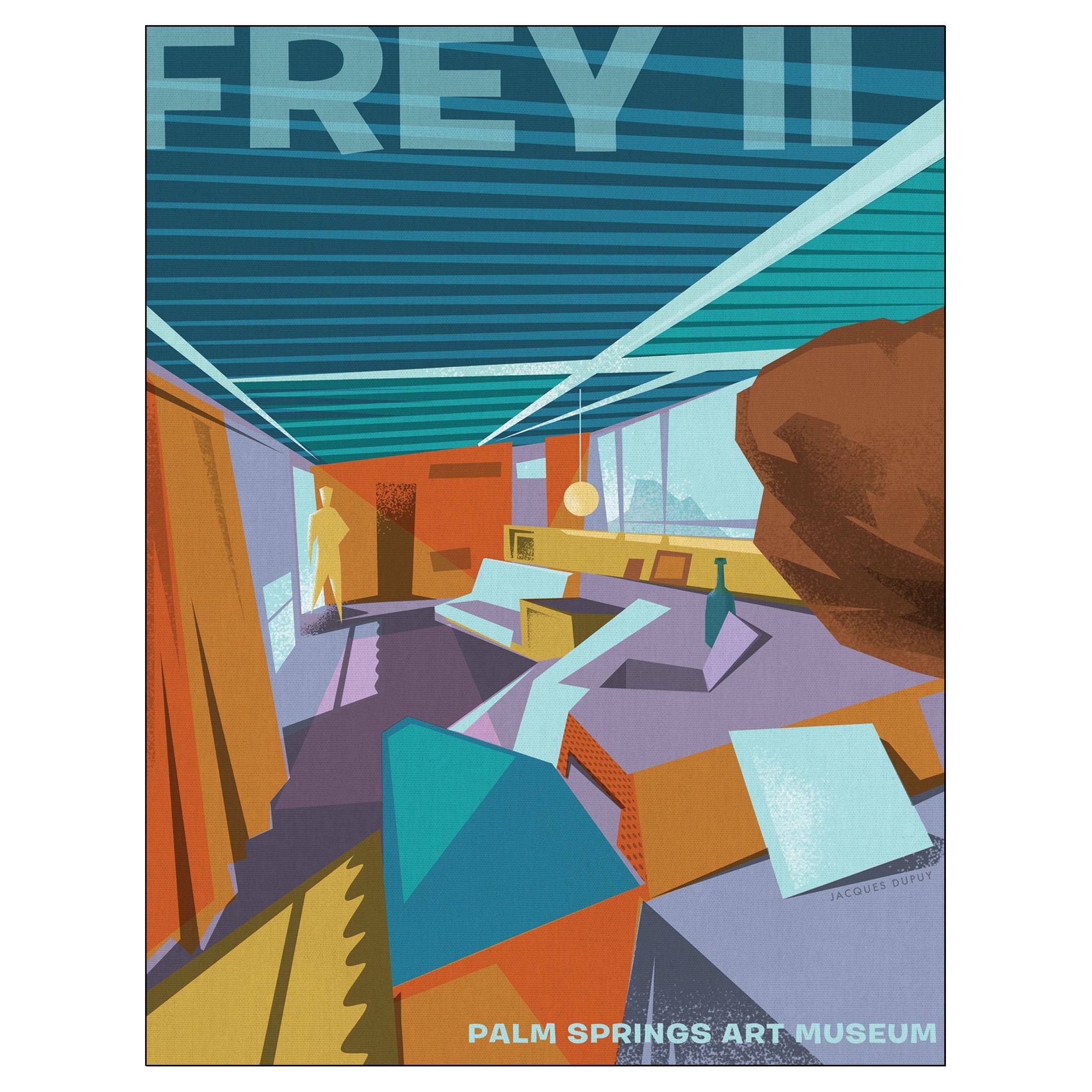 Albert Frey - Frey II - Palm Springs Art Museum Poster - Destination PSP