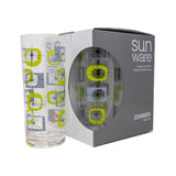 Atomic Acrylic Zombie, Set of 4 (Blue Green)