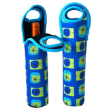 Atomic Design Wine Bag Tote - Blue