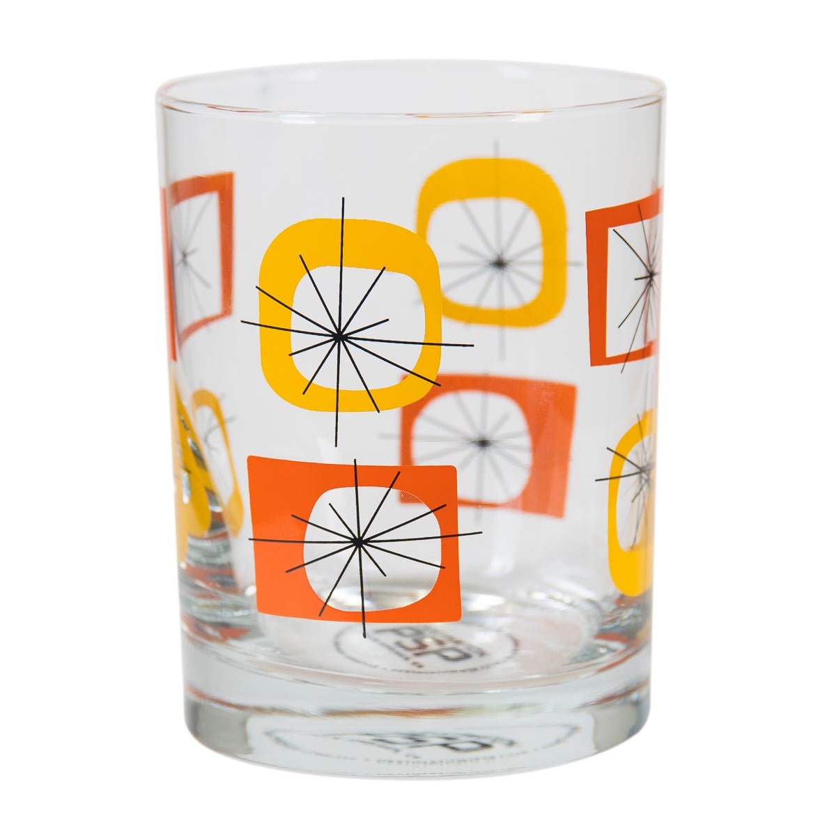 Atomic Old Fashioned Glass Set of 4 - Mixed - Destination PSP