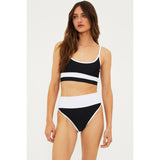 Beach Riot Eva Top Black & White