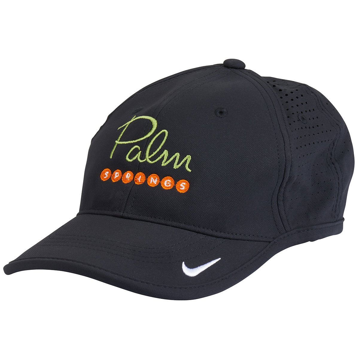 Black Palm Springs Nike Baseball Golf Cap - Destination PSP