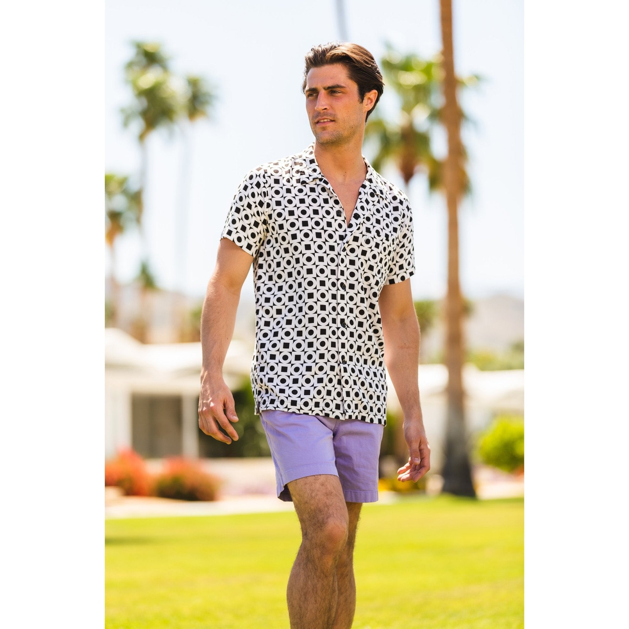 Destination PSP Mod Short Sleeve Shirt - Palm Springs Fashion