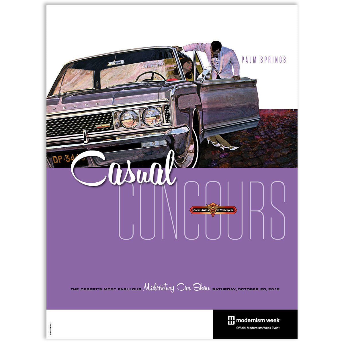Casual Concours 2018 Poster - Chrysler - Destination PSP