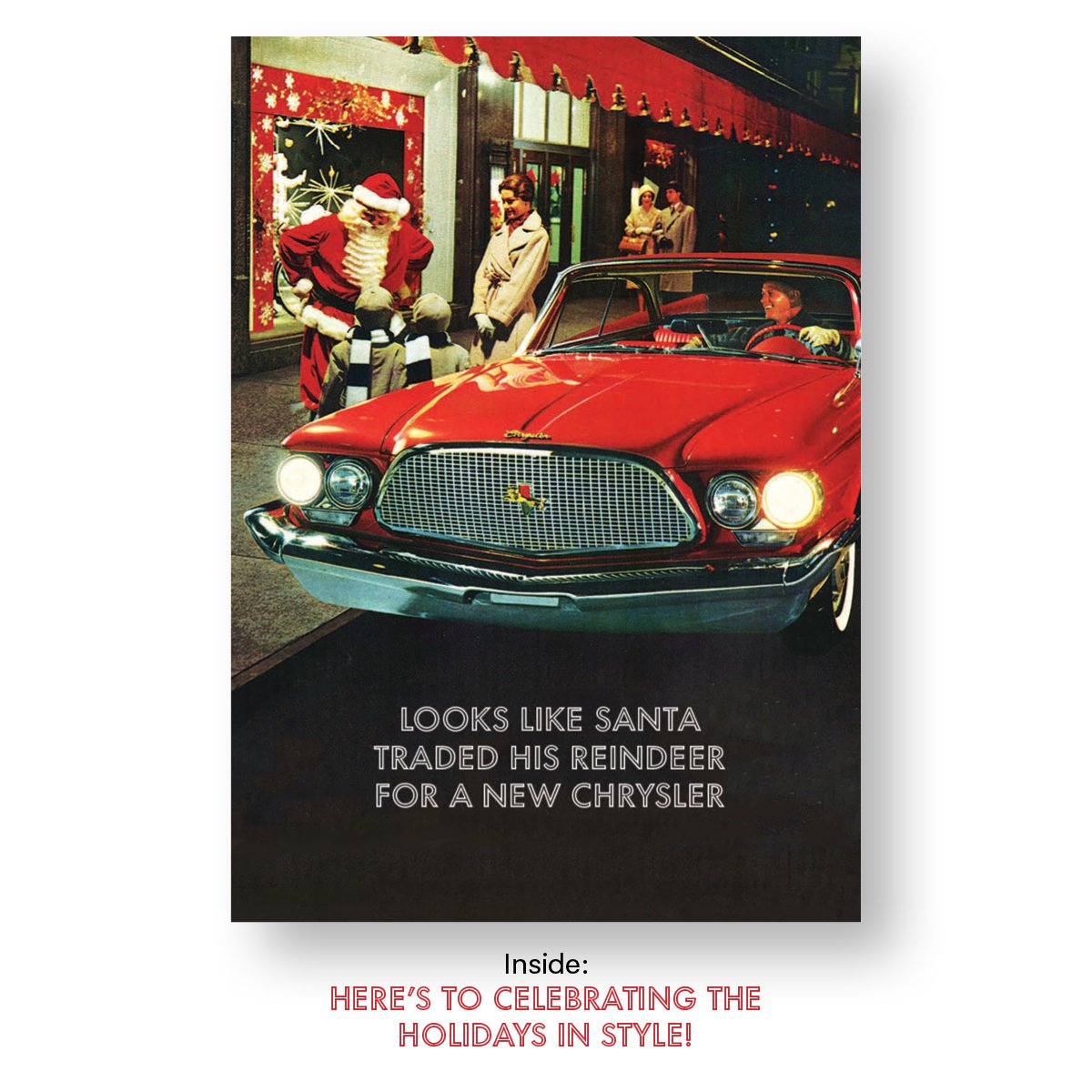 Classic Car Holiday Card Set - Destination PSP