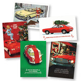 Retro Holiday Card Set - Classic Cars