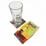 Classic Car Vinyl Coaster Set - Power Switches (Set of 8)