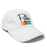 Desert Modern Oasis Rainbow Cap - White
