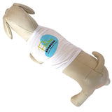 Dog T - Palm Springs Pool Design T-shirt - White