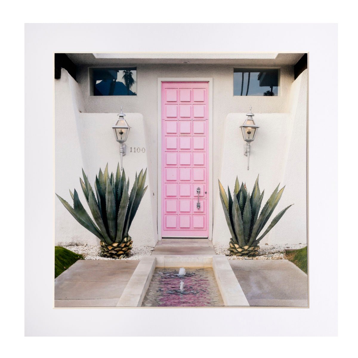 Doors of Palm Springs Photograph by Kelly Segré - Pink Door - Destination PSP
